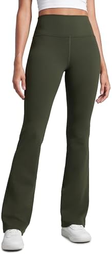 Amazon.com: CRZ YOGA 4-Way Stretch Flare Womens Pants Tall 31