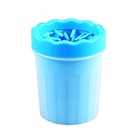 Maxbea Portable Dog Paw Cleaner, Dog Paw Cleaner Cup, Paw Cleaner for Dogs,Small Blue