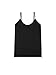 Boody Body EcoWear Women’s Cami, Scoop Neck Camisole, Soft Breathable, Lightweight Slim Fit, Viscose Made from Bamboo, Black, Medium