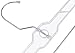 Pack of 12 Premium Quality Plastic Skirt Hangers - Non-Slipping Material with Sliding Metal Clips - 360-Degree Rotating Hook - Slim & Sleek Design - by Utopia Home