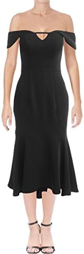 Jarlo Womens Blithe Flounce Hem Hi Low Evening Dress