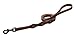 Weaver Leather Scalloped Leash, 3/4 x 4-Feet, Antiqued Copper Berry Concho