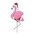 Holiday Time Fluffy Flamingo (Pink Fluffy Flamingo) (Simple)
