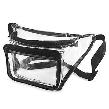 see through waist bag