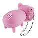 8GB USB Flash Drive Rubber Piggy Pig Shaped 8G Memory Stick USB 2.0 U Disk - Pink
