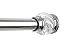 BINO 'Warwick' Chrome and Acrylic Tension Shower Curtain Rod - 42