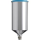 Iwata 6034E PCG10EM 1000ml Aluminum Cup SST Fluid Joint
