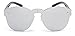 GAMT Reflective Rimless Sunglasses Fashion Vintage Eyewear for Unisex