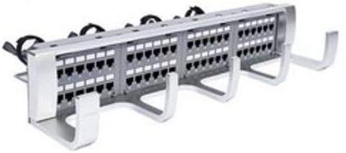 Commscope 360-PM-GS6-2U-48 | 760128207 48-Ports Grey Cat-6A Patchmax UTP Patch Panel