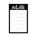 Bliss Collections Magnetic Meal Planner Notepad, 50 Sheets - Funny Weekly To Do List and Organizer for Groceries, Meal Prep, Notes and Tasks to Keep You Organized - Easy Tear-Off Sheets Writing Pad