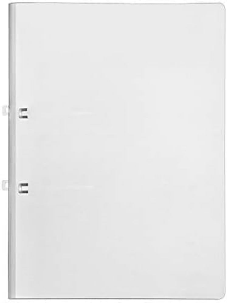 VELOFLEX 4732190 Strip Binder DIN A4 Polypropylene 225 x 316 mm White Pack of 1