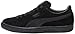 PUMA mens Suede Classic+ Lfs-m Sneaker, Black/Black, 9.5 US