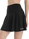 Susclude Women's Athletic Skorts Pleated Active