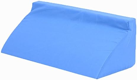 DeFancy R-shaped Medical Supportive Foam Lateral Wedges for Bed Ridden (Blue)