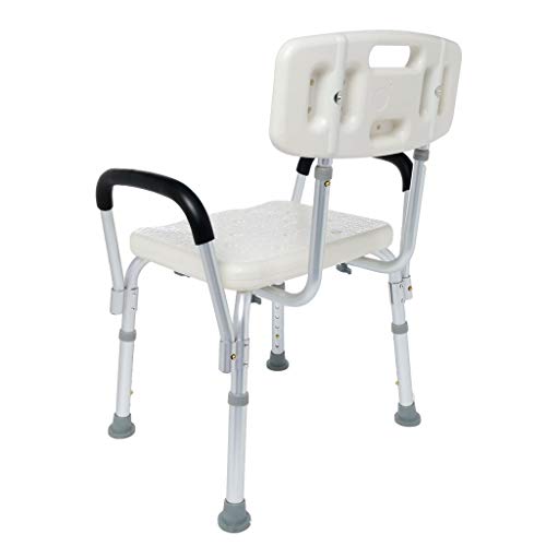 Orcbee_Medical Tool Assembly Spa Bathtub Adjustable Shower Chair for Elderly Handicap (D) - Thumbnail 3