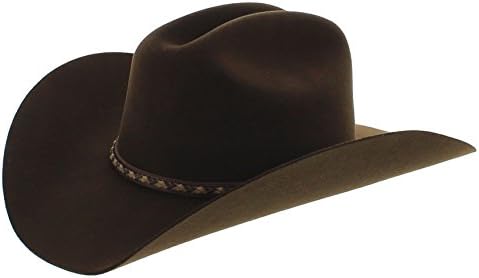 ツイスター　2X ダラス　カウボーイハット　ブラック Twister Men's Dallas 2X Wool Cowboy Hat Black 7 5/8 at Amazon