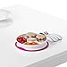 OXO Tot Stick & Stay Suction Divided Plate - Pink