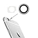 MMOBIEL Back Rear Camera Glass Lens Replacement Compatible with iPhone 6 / 6s - Incl. Double Sided Adhesive, Tweezer and Cloth - Silver