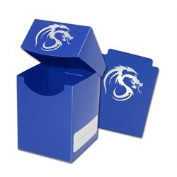 1 BCW Deck Box / Case - BLUE - Holds 100 Cards