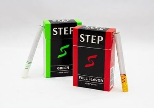 STEP - Full Flavor & Menthol Herbal Cigarettes - 2 Packs with 20 Cigarettes  per Pack (40 Total) in Saudi Arabia
