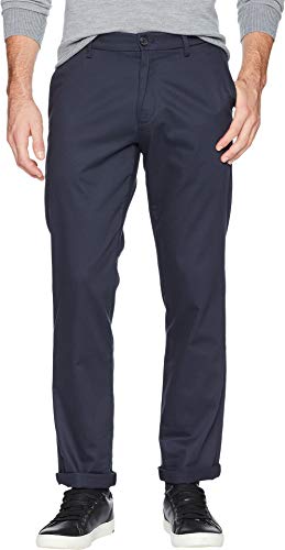Dockers® Men's Slim Fit Signature Khaki Lux Cotton Stretch Pants, Navy, 31W x 3…