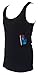 Clever Travel Companion Womens Tank Top with 2 Hidden Zipper Pockets, 100% Pickpocket Proof Holiday Tour Sleeveless Tee Shirt (Black, Small)