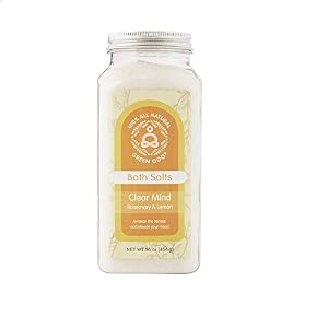 Image of Green Goo Clear Mind Bath Salts Rosemary & Lemon