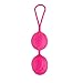 Premium Pleasure Weighted Kegel Balls Silicone Sphere Tighten & Tense Jiggle Balls Bladder Control & Pelvic Floor Exercises for Women: Beginners & Advanced(Pink)