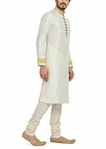 manyavar men's silk kurta pyjama