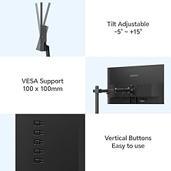 KOORUI 22 Inch Computer Monitor Full HD 1080P 100Hz