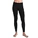 MERIWOOL Womens 100% Merino Wool Base Layer Thermal Pants Black