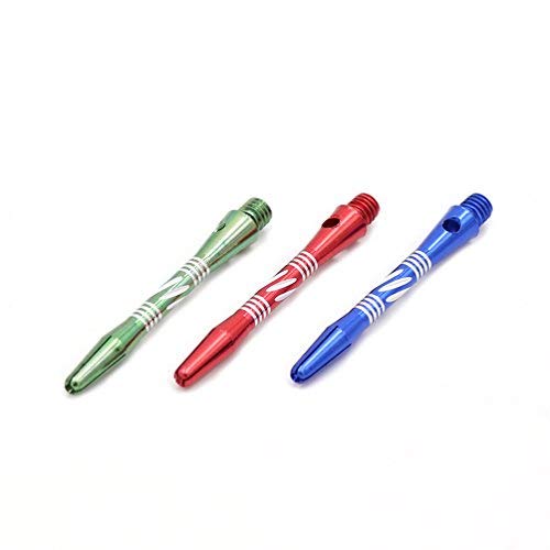 Black Scorpion CUESOUL 9 Piece Aluminum Dart Shafts 46mm Length Dart Stems (C.FBPJ.DS-012)