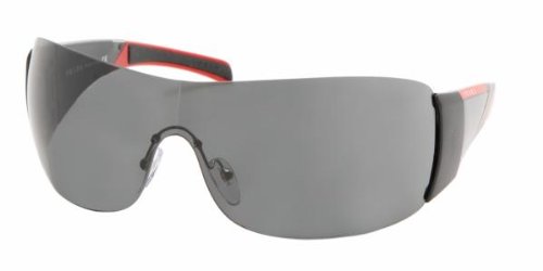 Prada Sport PS07HS Sunglasses-7OV/1A1 Gloss Black (Gray Lens)-133mm