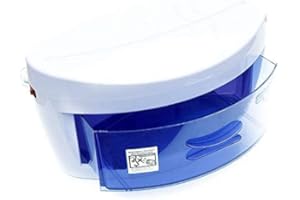 AOBOO UV Sterilizer Disinfection Cabinet Ozone Disinfect for Nail Tools Nail Art Equipment Tool Manicure Portable Nail Disinfection Box Hairdressing Tool,Multipurpose for Health & Household