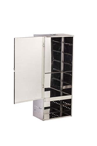 Räucherschrank Edelstahl XXL Räucherofen BBQ Smoker 110cm Ofen Wagner RS600 – Bild 4