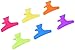 Soft 'N Style Neon Butterfly Clamps, 36 Count