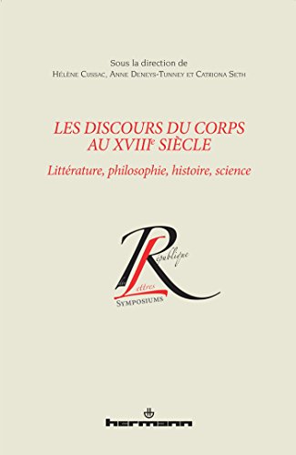 Les  discours du corps au XVIIIe siècle