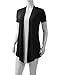 ALL FOR YOU Women's Soft Drape Cardigan Short Sleeve Made in USA