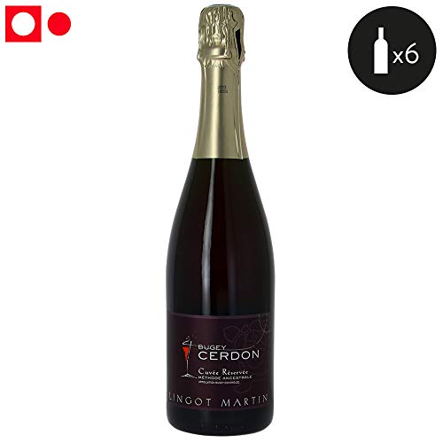 6 bouteilles • Cellier Lingot-Martin Cuvée Réservée Bugey Cerdon méthode ancestrale Rosé 2018 6x75cl