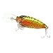 Flashing LED Light Fishing Lure Baiting Deepwater Crank Bass Pike Casting Bait