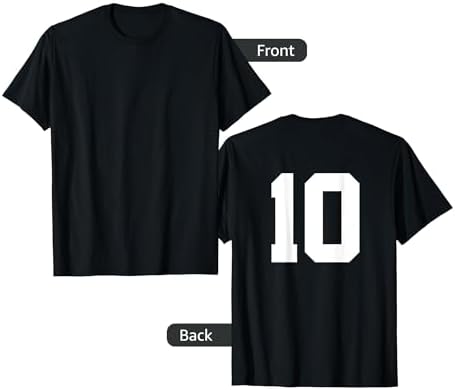 Amazon.com: Number 22 (on Back) Sports Team Jersey Number T-Shirt