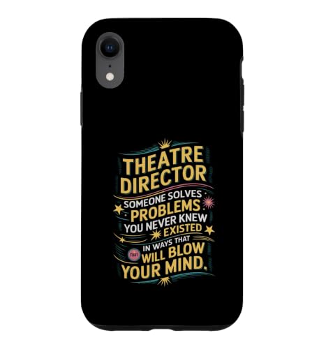 Theater Director Definition Broadway Acting Musical Theatre Case for iPhone XR