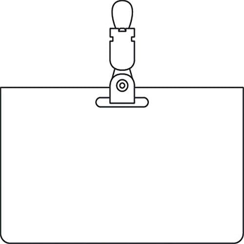 Announce Security Pass Holder 60X90 Pk25, White - Image 4