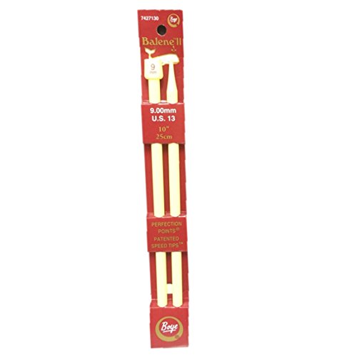 Balene II Single Point Knitting Needles 10 Inch - Size 13