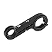 SZYT Road Bike Extension Bar Mountain Bicycle Handlebars Extender Clamps for Flashlight/Speedometer Black