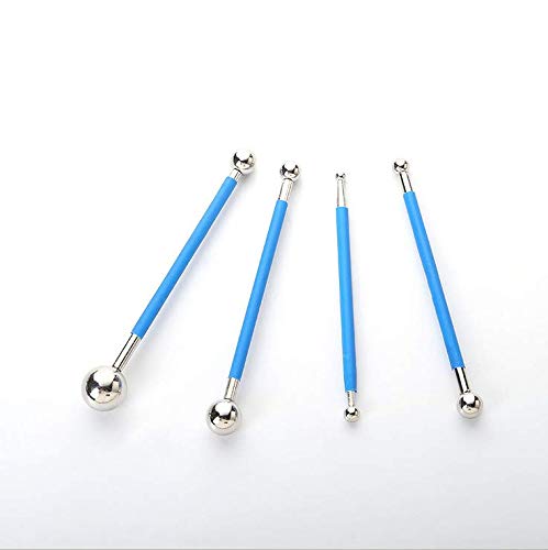 Caulking Tool Kit - Metal ball Tile Caulk Finishing Tool Used to Press the Tile Grout Coating for Bathroom Kitchen and the Rest of the Household by YMHB