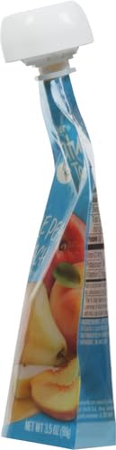 GERBER STAGE 2 BABY FOOD, APPLE PEAR PEACH PUREE POUCH, BABY FOOD, 2 SERVINGS OF FRUIT, NO ADDED SWEETENER, NO ARTIFICIAL COLORS OR FLAVORS