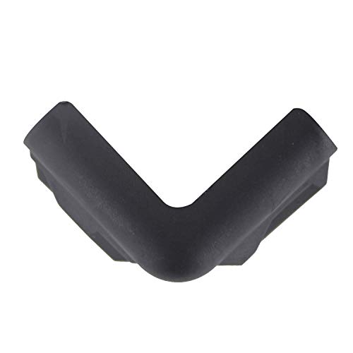MIYAKO 3" inches Cabinet Speaker Corners Protector PA/DJ Stackable Heavy Duty ABS Plastic Universal Fit (Set of 8) - (21-803)