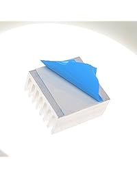 Bcp 1roll 20 mm x 25 m Cinta Adhesiva De Doble Lado calcomanía conductiva térmica para disipador de calor LED