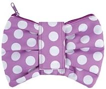 Divoga(R) Bow Pencil Pouch, 8 7/16in. x 6 1/10in. x 9/16in., Purple